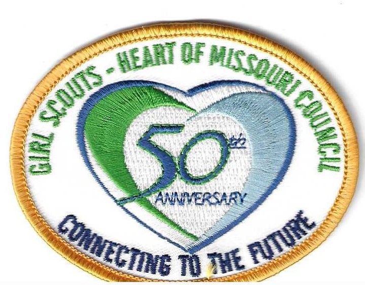 Heart of Missouri 50th anniversary council patch (MO)