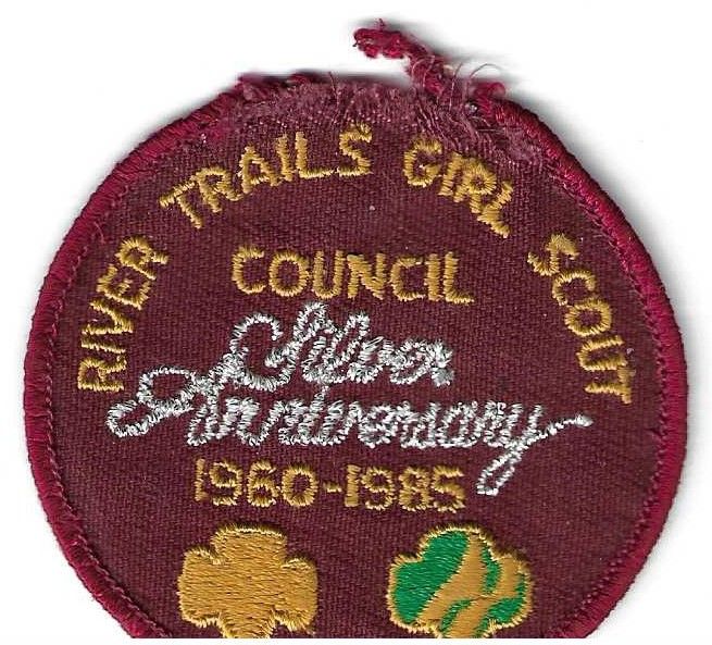 River Trails 25th anniversary council patch (MN) (rough shape)