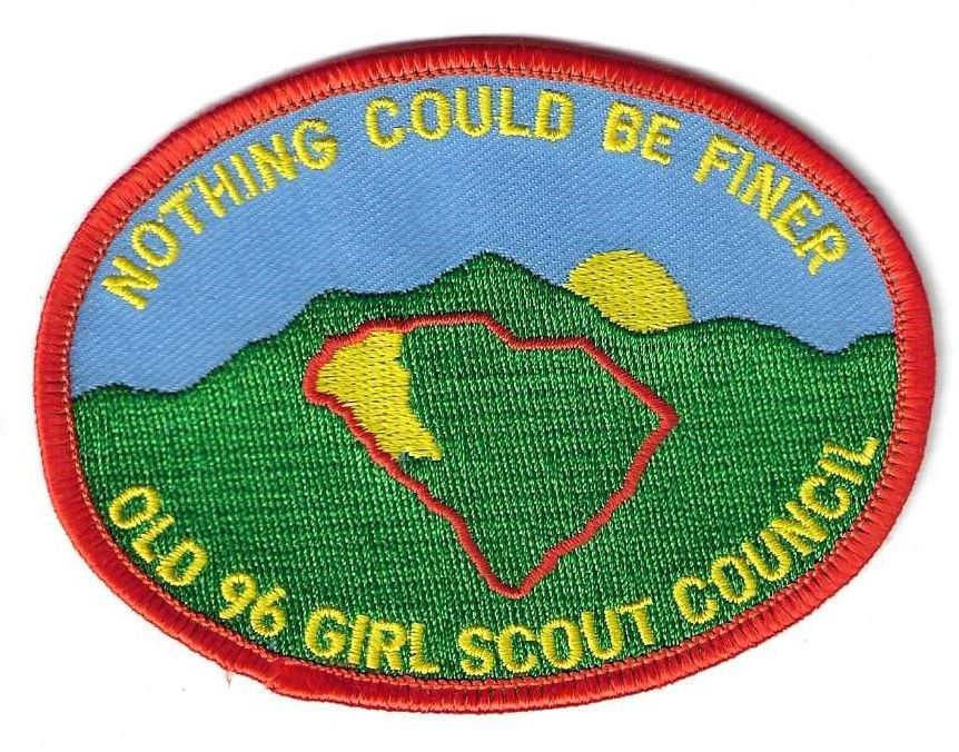 Old 96 GSC council patch (SC)