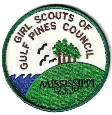 Gulf Pines (GS of) council patch (MS)