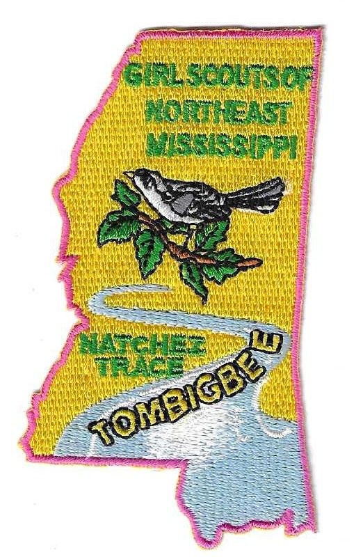 Northeast Mississippi (GS of))  council patch (MS)