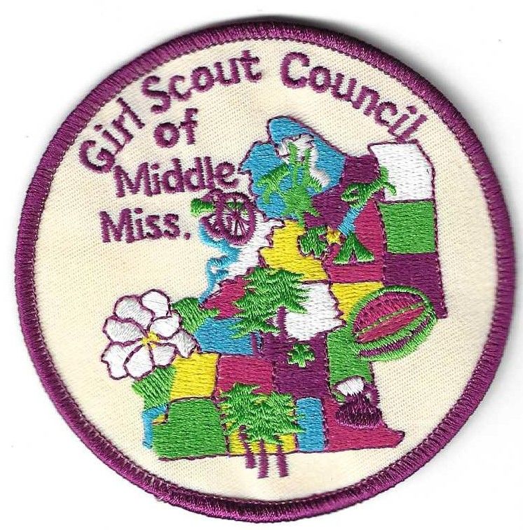 Middle Mississippi (GS of) council patch (MS)