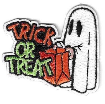 Trick or Treat fun patch (Generic)