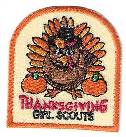 Thanksgiving fun patch (GSUSA)