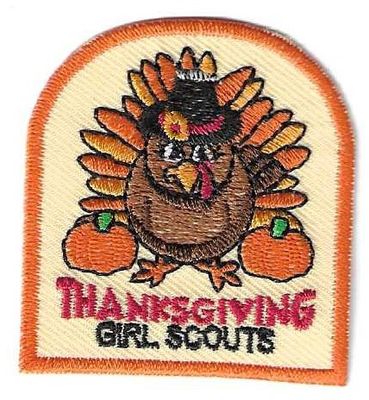 Thanksgiving fun patch (GSUSA)