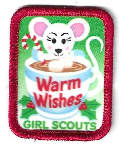 Warm Wishes fun patch (GSUSA)