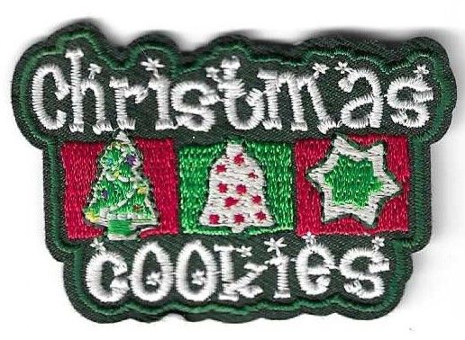 Christmas Cookies fun patch (Generic)