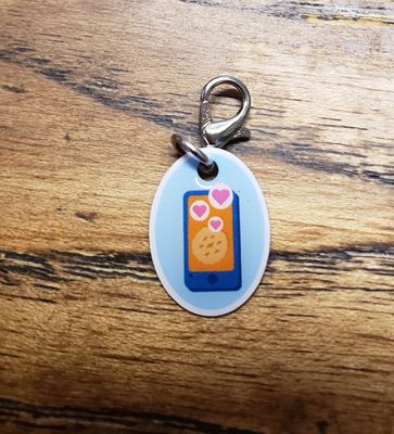 Phone Cookie Charm