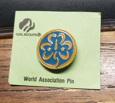 World Association pin 1990-present (circle/bar clasp)