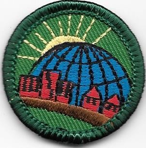 The World in My Community Green Border