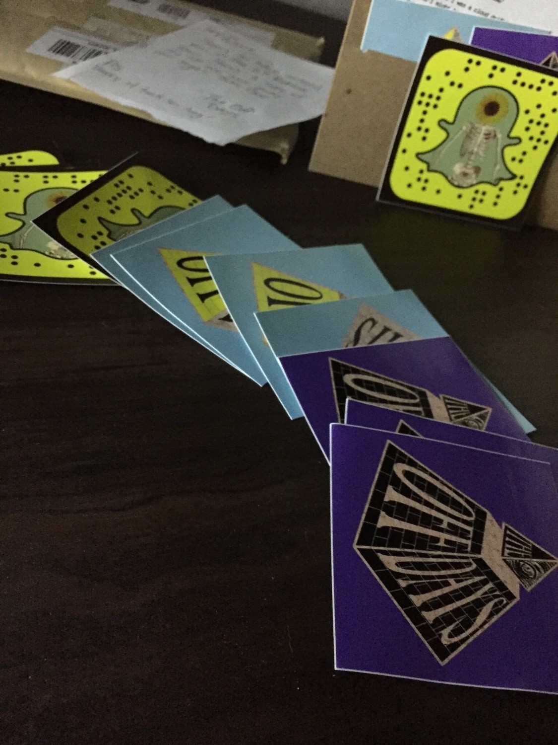 Pyramid Stickers