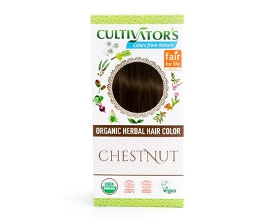 Organic Herbal Hair Color - Chestnut