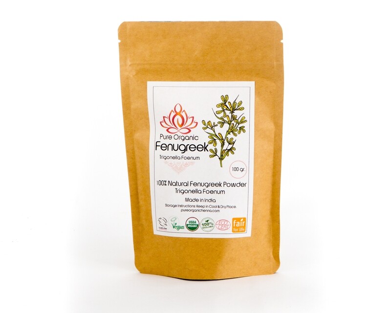 Pure Organic Fenugreek Powder