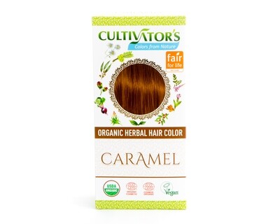 Organic Herbal Hair Color - Caramel