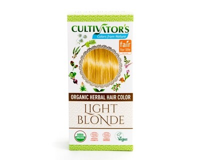 Organic Herbal Hair Color - Light Blonde