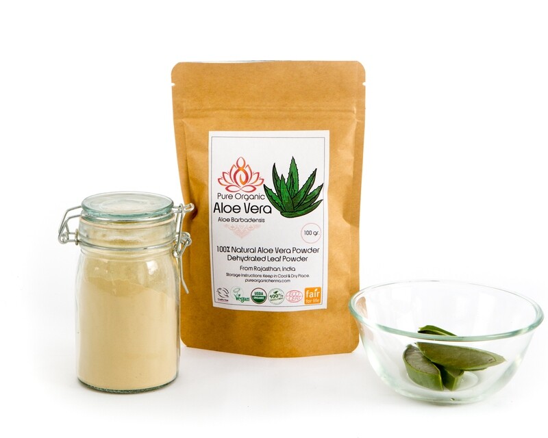 Pure Organic Aloe Vera Powder