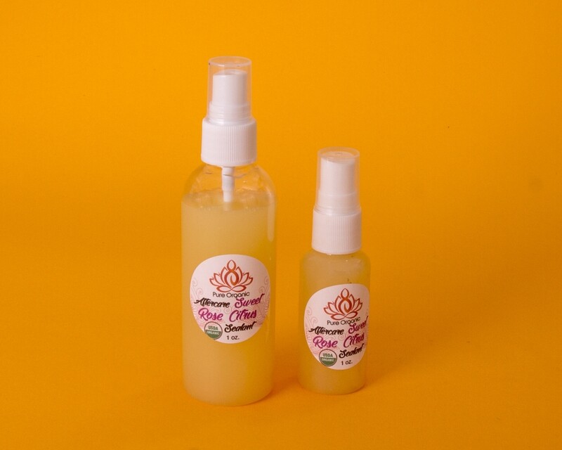 Pure Organic Aftercare Sweet Rose Citrus Sealant