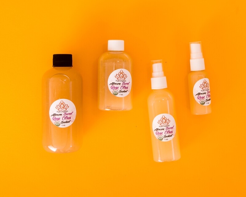 Pure Organic Aftercare Sweet Rose Citrus Sealant