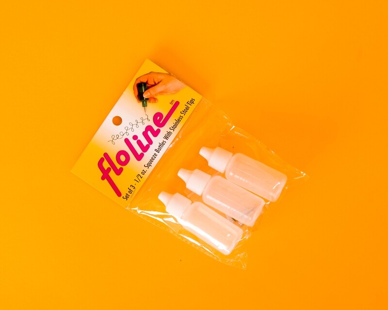 Squeeze Bottles 3 Pack with Metal Tips​