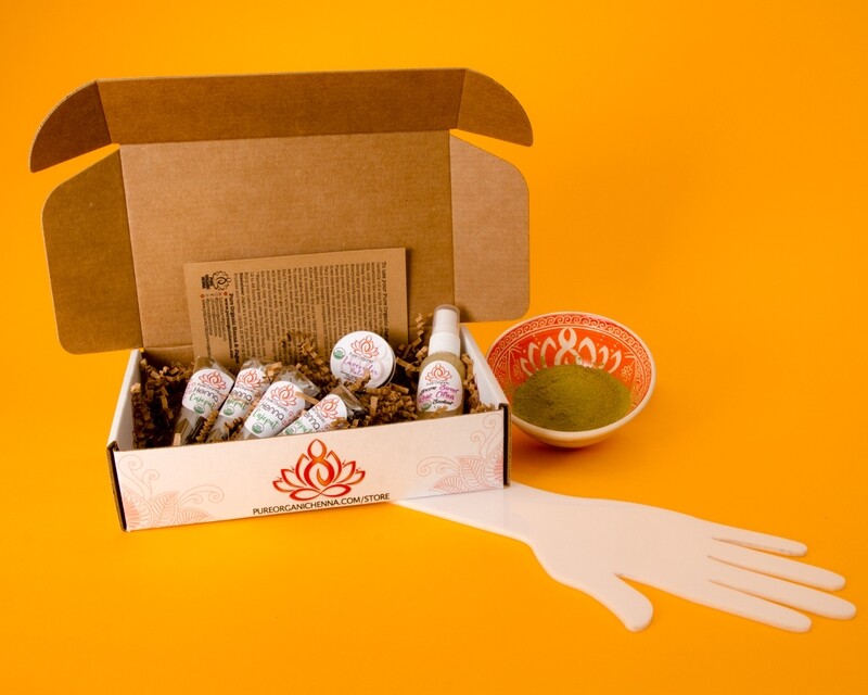 Pure Organic Henna DIY KIT Beginner