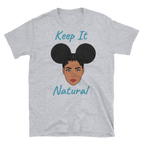 Short-Sleeve Unisex "Keep it Natural" T-Shirt