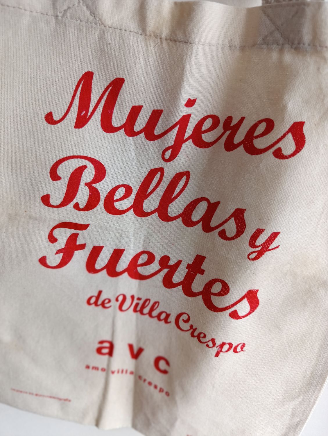 Bolsa AVC estampada Mujeres Bellas y fuertes