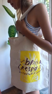 Bolsa Brilla Crespo (lona 100% algodón)