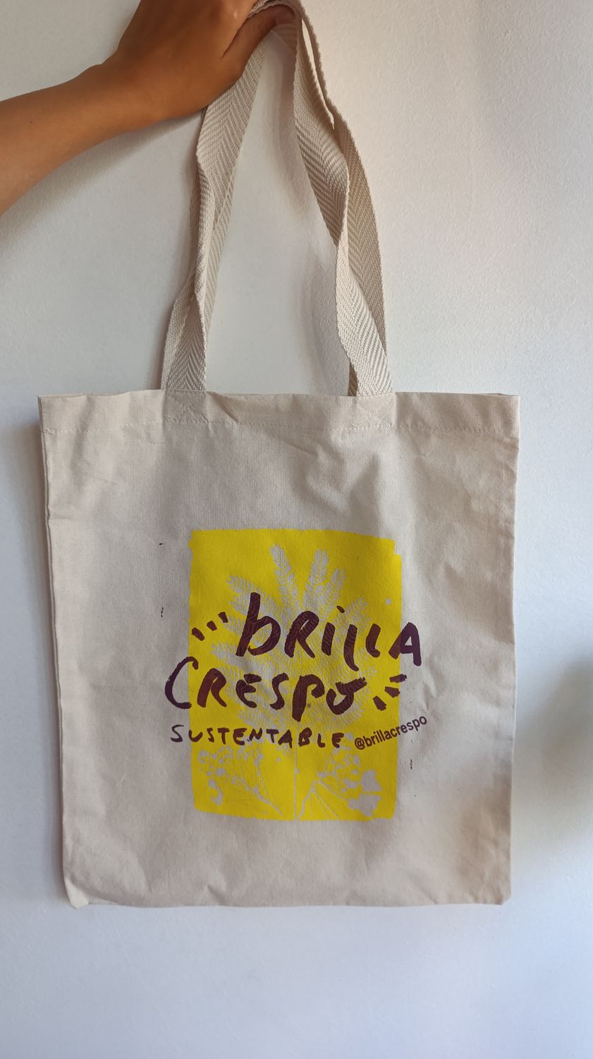 Bolsa Brilla Crespo (lona 100% algodón)