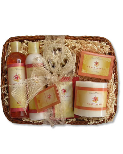 Honey Mango Lychee Large Hawaiian Basket