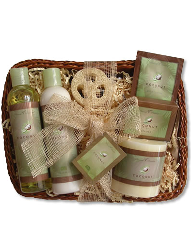 Coconut Lime Large Hawaiian Gift Basket