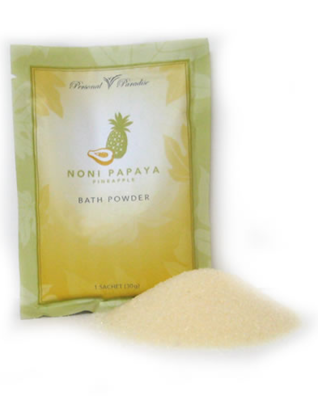 Noni Papaya Pineapple Bath Powder