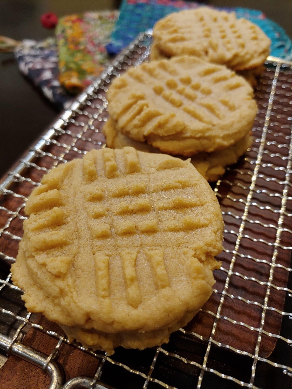 12 Peanut Butter Cookies
