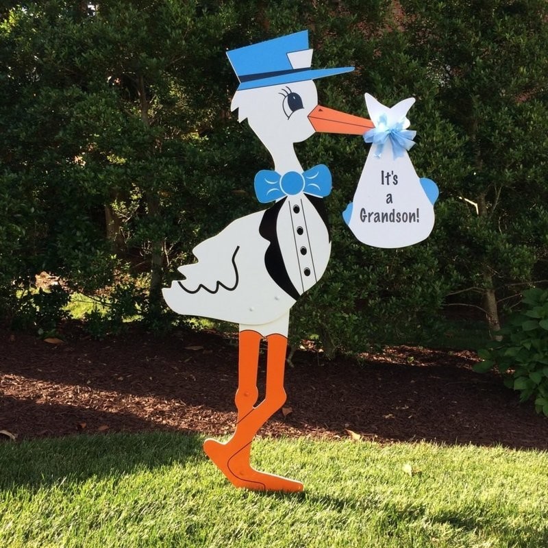 Grandparent Stork Sign Rental