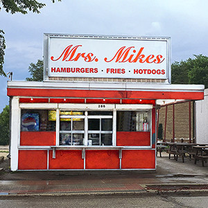 Coaster Mrs. Mike&#39;s Burgers