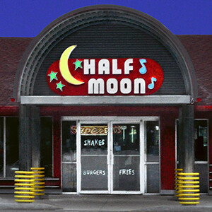 Coaster Half Moon (New)