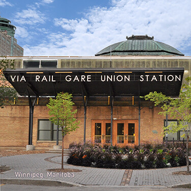 Union Station/Winnipeg Railway Station (The Forks side entrance)
