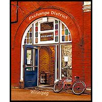 Puzzle  Red Brick with Bike