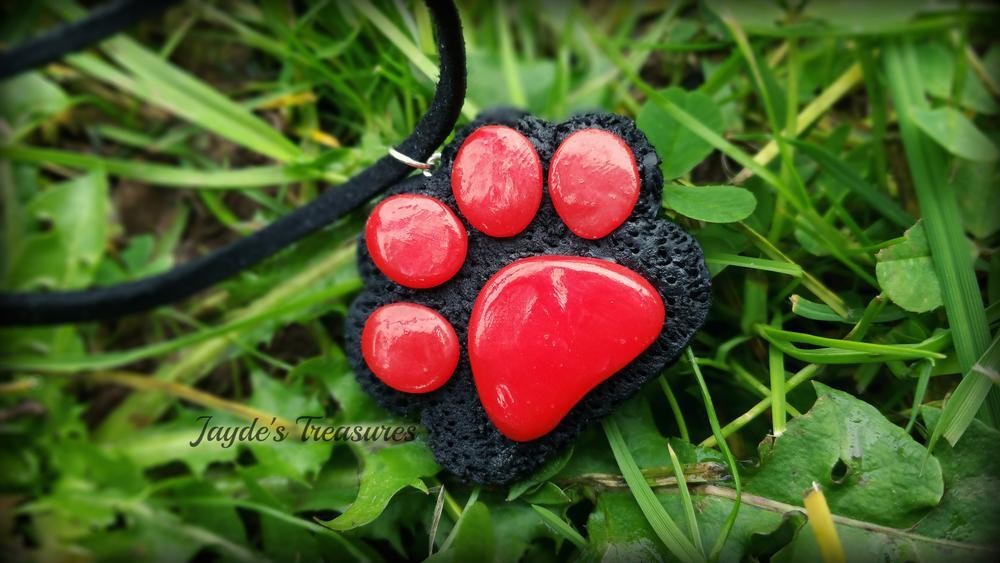 &quot;You&#39;re Puurfect&quot; Cat Paw Pendant