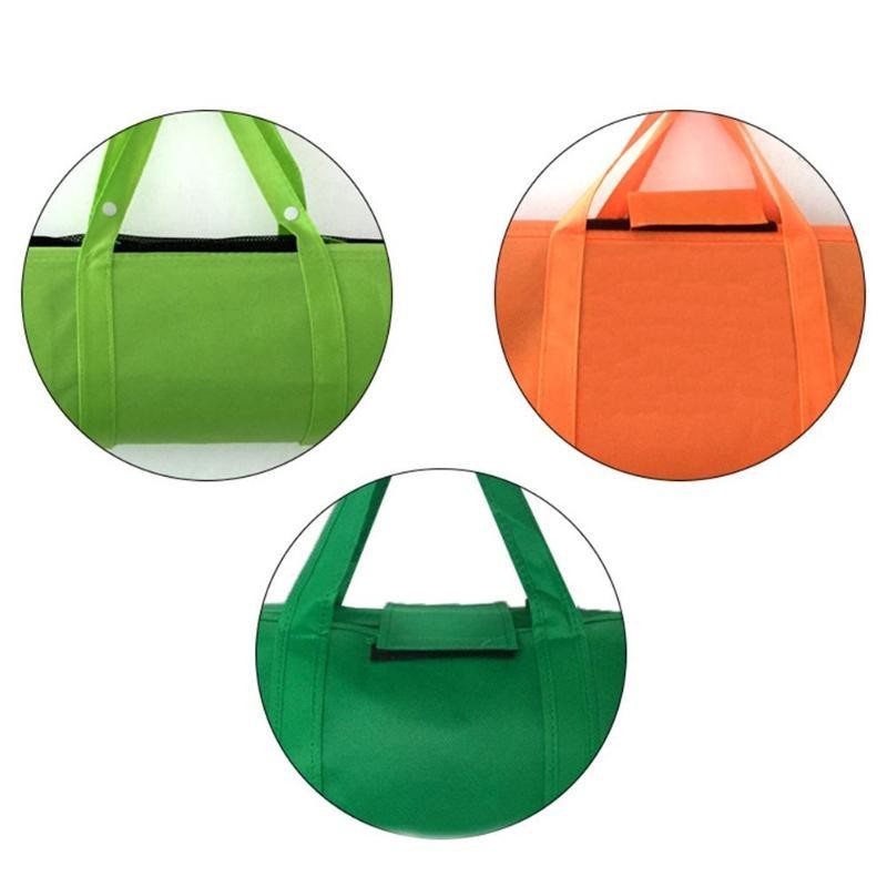 Trolly Bags Non-Woven Portable Shopping Bags, a Set of 4 Bags