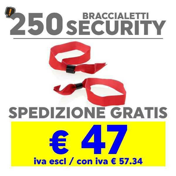 250 Braccialetto Security SPEDIZIONE GRATIS