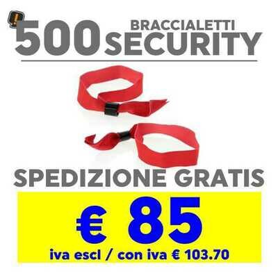500 Braccialetto Security SPEDIZIONE GRATIS