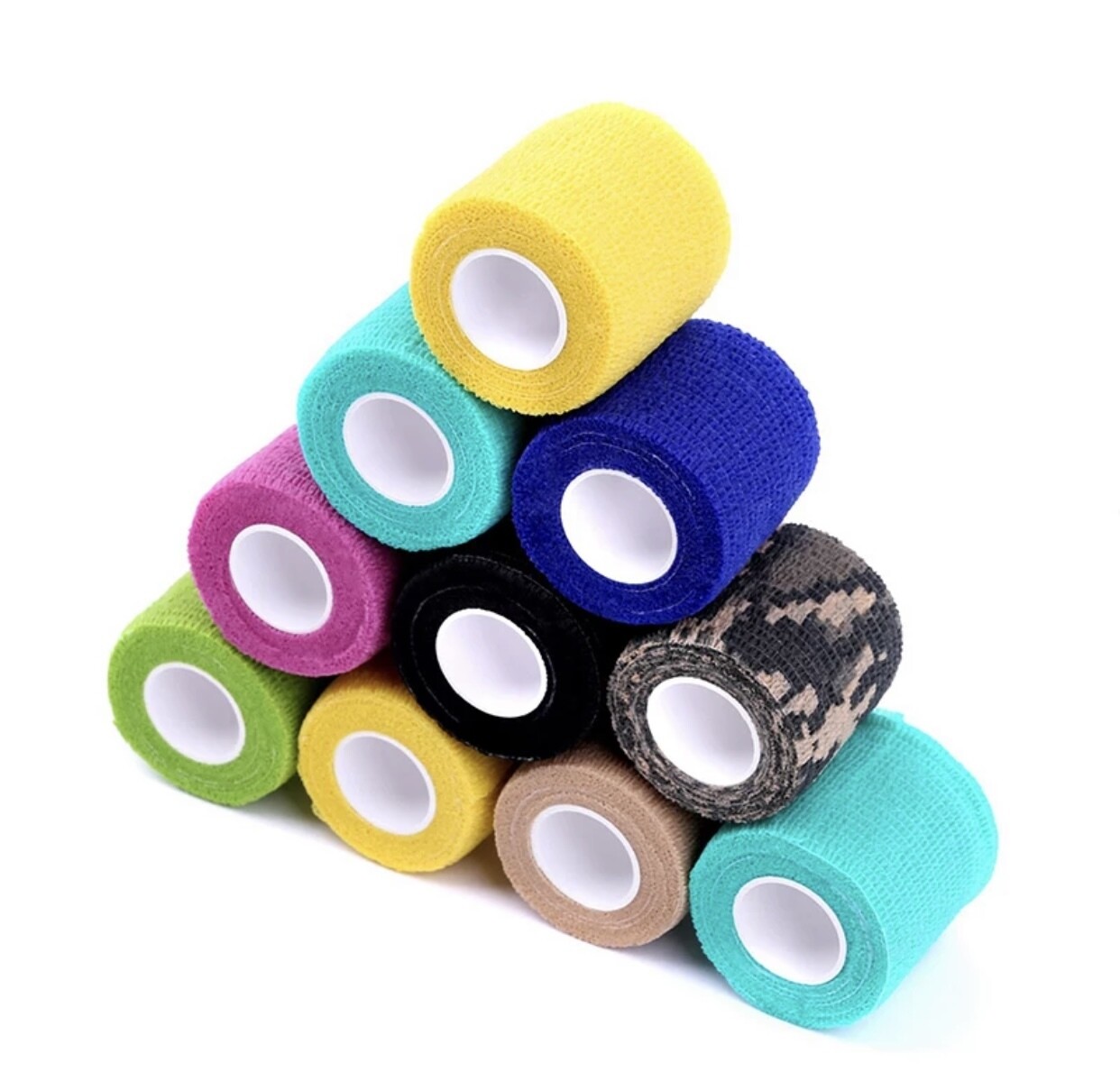 Selvklebende elastisk bind til PMU