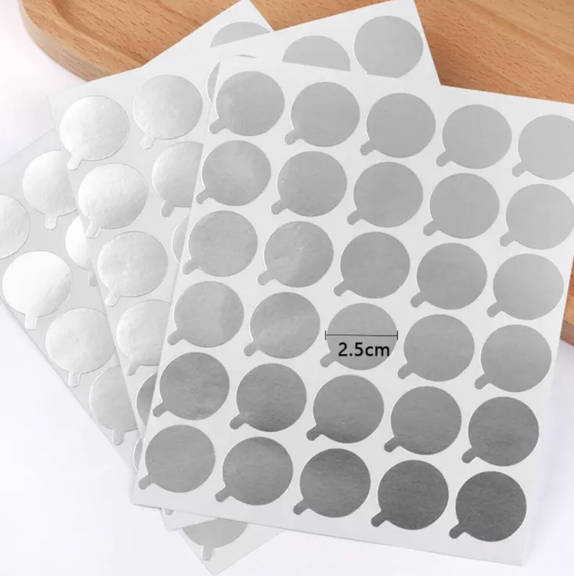 Glue stickers