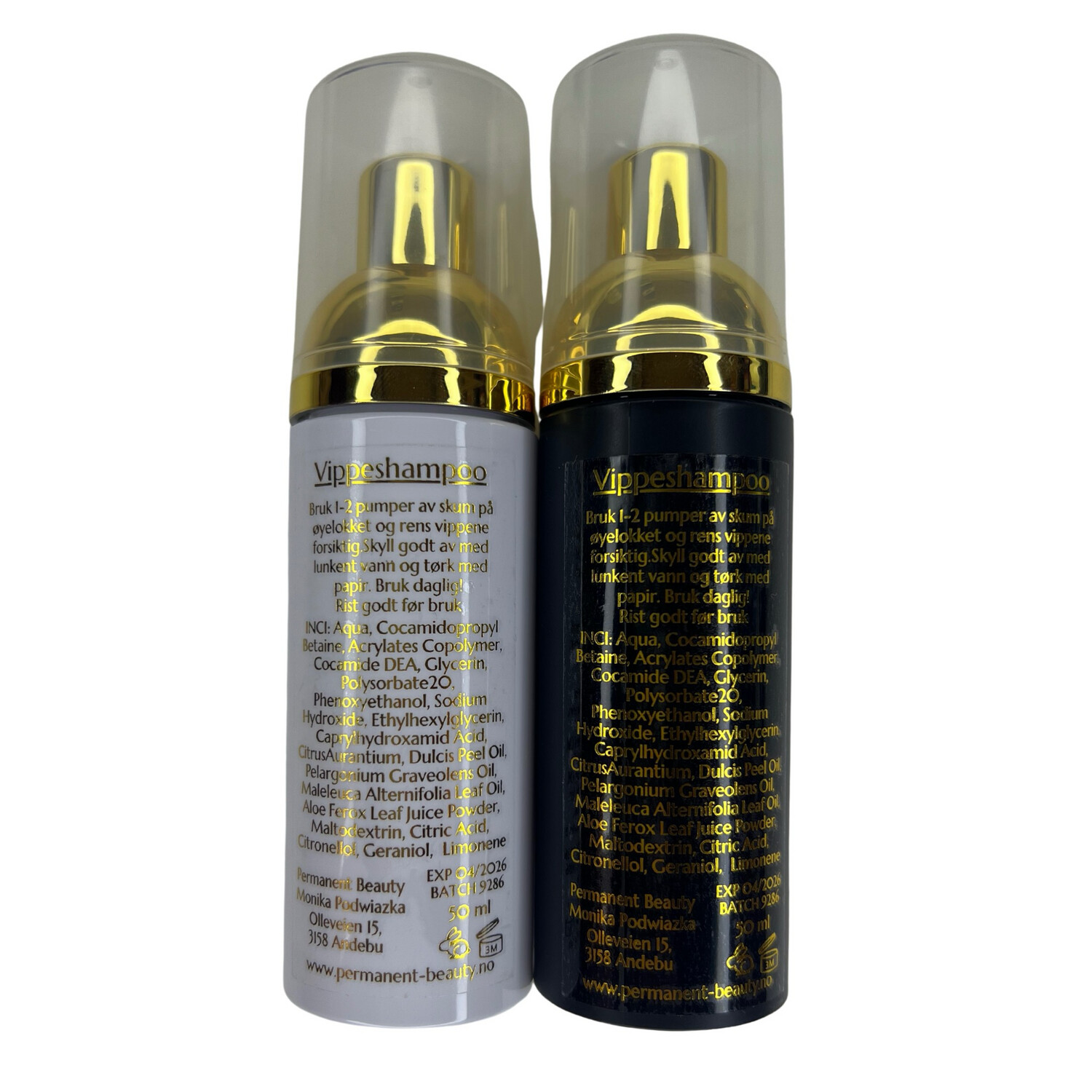 Vippeshampoo + vippekosten