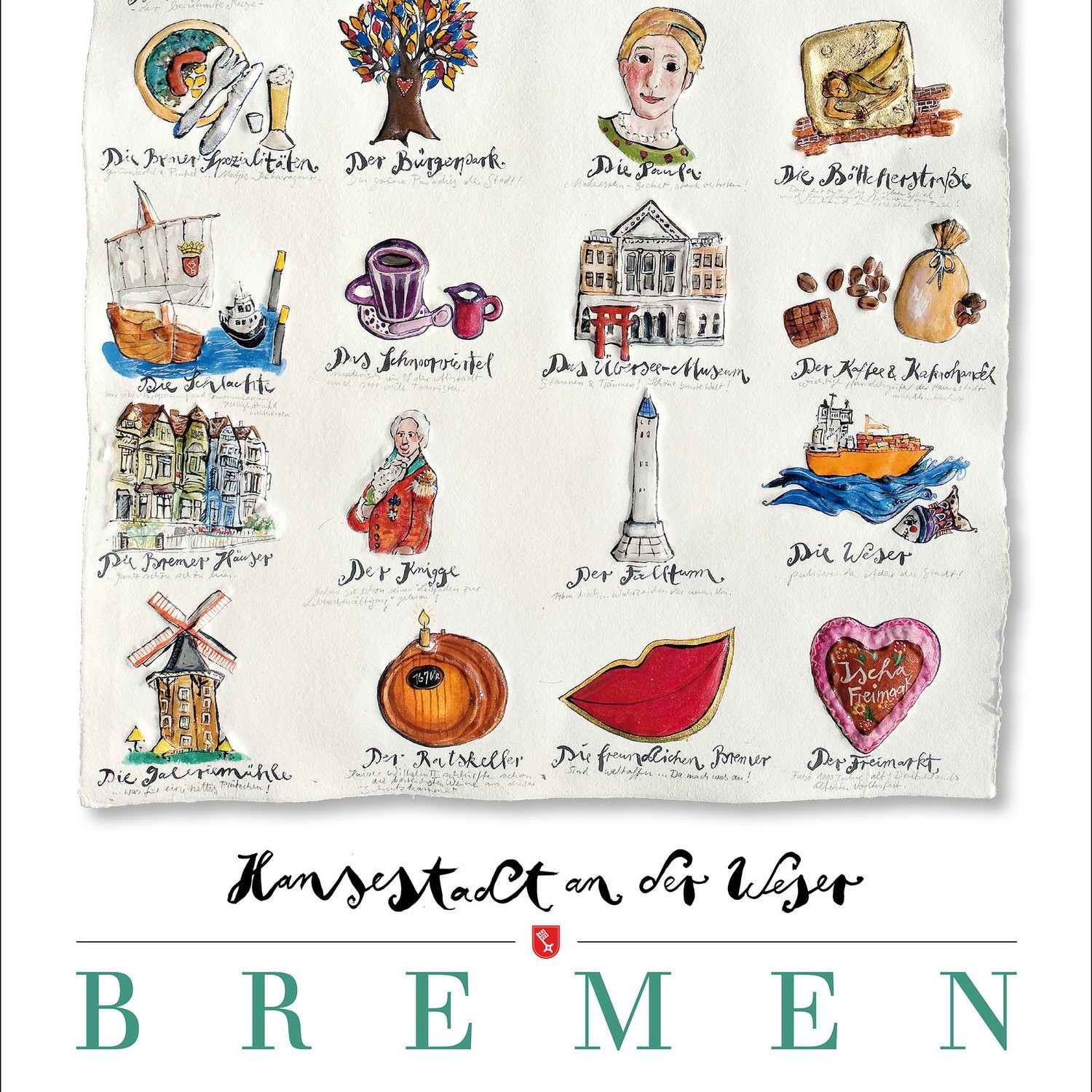 Stadtplakat „Bremen“