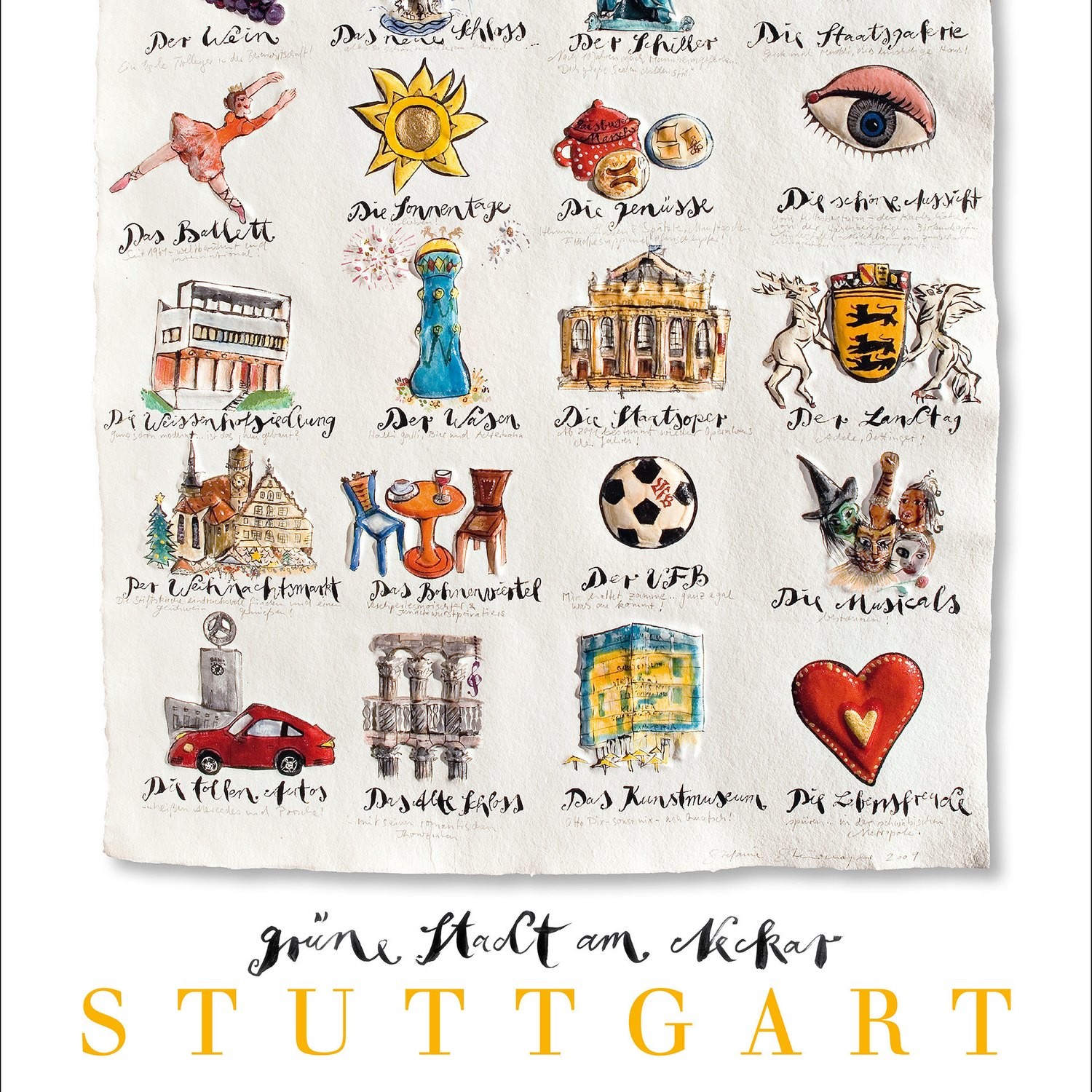 Stadtplakat „Stuttgart“