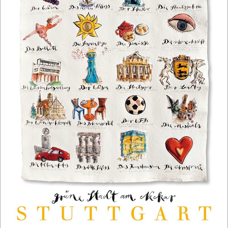 Stadtplakat „Stuttgart“