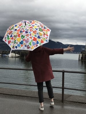 Regenschirm "Herzenssache"
