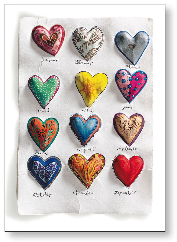 Postkarte „Jahreszeitenliebe-I“