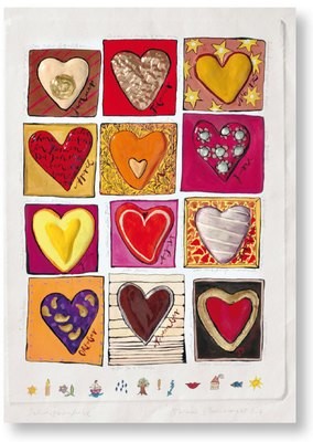 Postkarte „Jahreszeitenliebe-II“